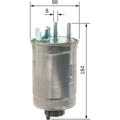 Kraftstofffilter | FIAT Doblo | 0 450 906 452 Kraftstofffilter | FIAT Doblo | 0 450 906 452