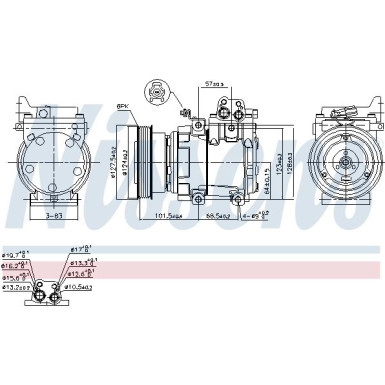 Kompressor PKW Hyundai Coupe 2.7i V6 02 FIRST FIT 89387