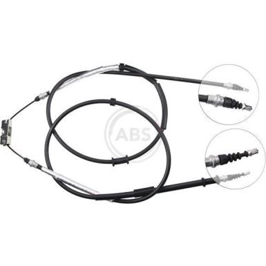 A.B.S. Handbremsseil Seilzug Festellbremse | K13446