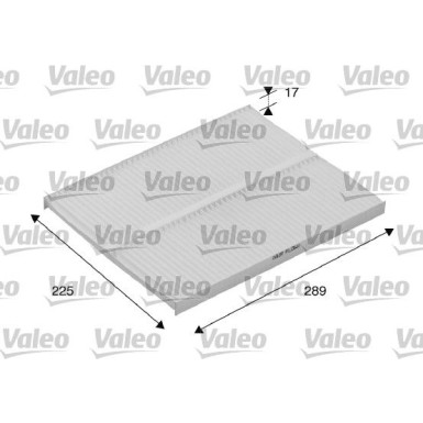 VALEO Innenraumfilter | 698167