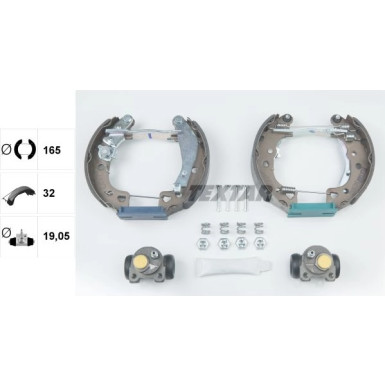 Satz Bremsbacken Citroen Ax Shoe Kit Pro 84038002