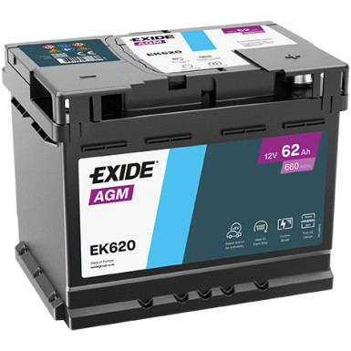 EXIDE Starterbatterie | EK620