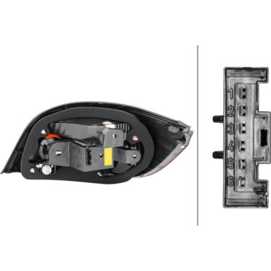 HELLA Heckleuchte 2VP 008 679-111