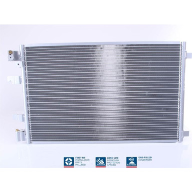 Kondensator PKW NISSAN Qashqai 2,0 dCi 07 FIRST FIT 940041