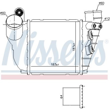 Ladeluftkühler PKW VW Golf IV,A3 1.8T 96 FIRST FIT 96488