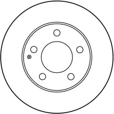 Bremsscheibe Mazda S. 626 91 | DF2704