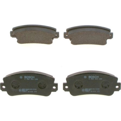 Bremsklötze | FIAT,SEAT,LANCIA,AUTOBIANCHI | 0 986 424 098