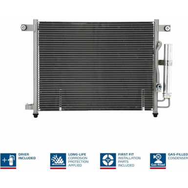 Kondensator PKW DAEWOO Kalos 1,4 02 FIRST FIT 94641