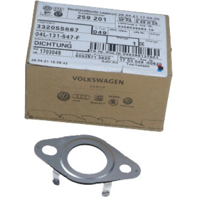 Original VAG Agr-Ventildichtung VW Golf 2.0 Tdi 13 | 04L131547F