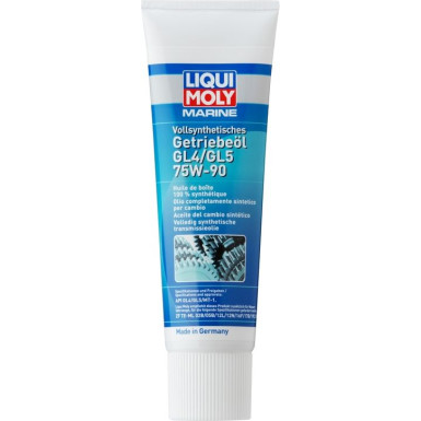 Liqui Moly Marine Vollsynthetisches Getriebeöl GL4/GL5 75W-90 250 ml | Vollsynt., 250ml Tube Kunststoff Liqui Moly Marine Vollsynthetisches Getriebeöl GL4/GL5 75W-90 250 ml | Vollsynt., 250ml Tube Kunststoff