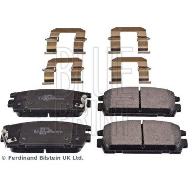 Bremsbelagsatz Hyundai T. Terracan 2,5-3,5 4Wd 01-06 | ADG04251 Bremsbelagsatz Hyundai T. Terracan 2,5-3,5 4Wd 01-06 | ADG04251