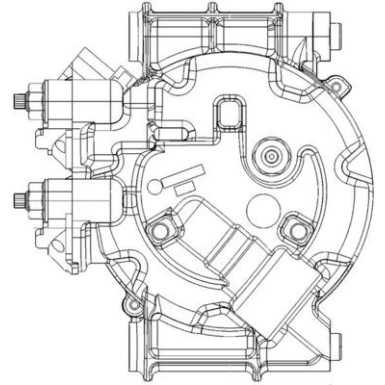 Kompressor, Klimaanlage | ACP 1366 000P