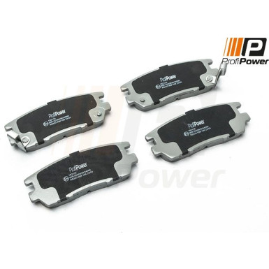 PROFIPOWER Bremsbelagsatz, Scheibenbremse | 1B2124