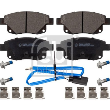 FEBI BILSTEIN Bremsbeläge 16701
