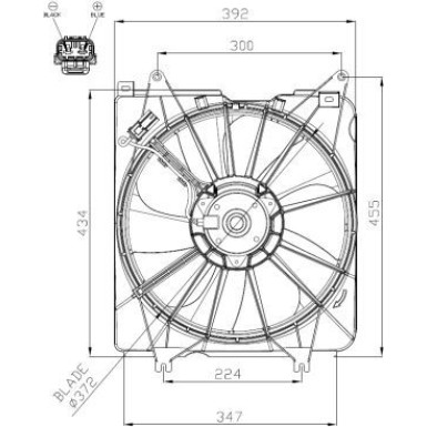 NRF Lüfter, Motorkühlung NRF Lüfter, Motorkühlung