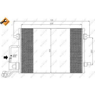 Kondensator, Klimaanlage EASY FIT 35359