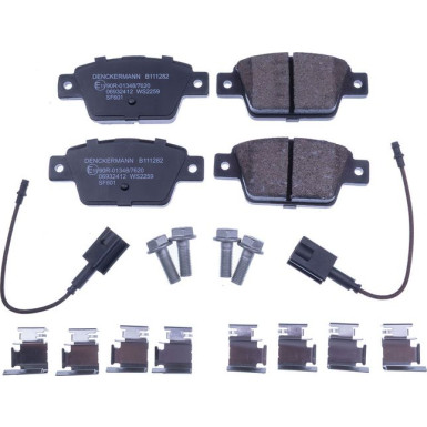 DENCKERMANN Bremsbeläge B111282