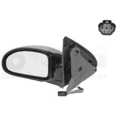 Außenspiegel Ford Focus I konvex, grundiert OE 1347112 HAGUS 1858817