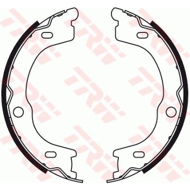 GS8784 Bremsbackensatz, Feststellbremse