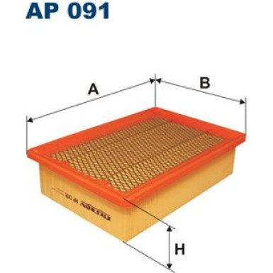 FILTRON Luftfilter AP 091