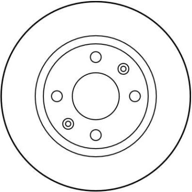 Bremsscheibe Peugeot S. 406 | DF2782