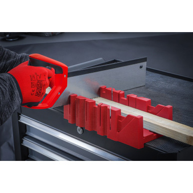 BGS Kunststoff-Gehrungslade 300 x 130 x 80 mm mit Rückensäge BGS Do it yourself 50845