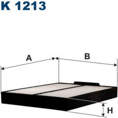 FILTRON Filter, Innenraumluft K 1213 FILTRON Filter, Innenraumluft K 1213