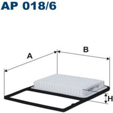 FILTRON Luftfilter | AP 018/6