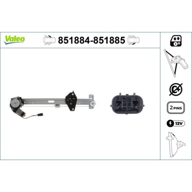 VALEO Fensterheber | 851884