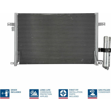 Kondensator PKW DAEWOO NUBIRA III 03 FIRST FIT 94725
