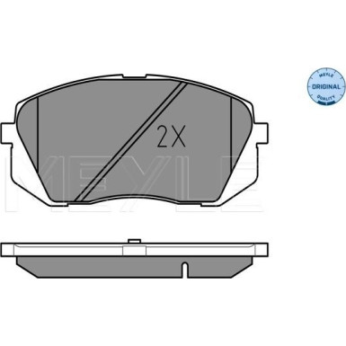 Bremsbelagsatz Kia P. Carens 06-/Ix35 10-/Sportage 04- Mit Sensor | 025 245 0116/W
