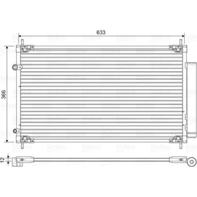 VALEO Klimaanlagenkühler VALEO Klimaanlagenkühler