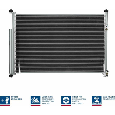 Kondensator PKW SUZUKI Grand Vitara 05 FIRST FIT 940012