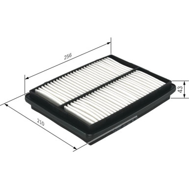 Luftfilter | SUZUKI,CHEVROLET | 1457433037