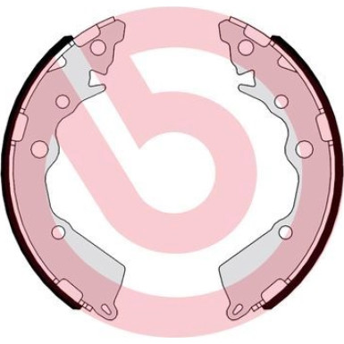 Bremsbackensatz HA KIA Picanto 11-17 ESSENTIAL LINE S 30 542 Bremsbackensatz HA KIA Picanto 11-17 ESSENTIAL LINE S 30 542