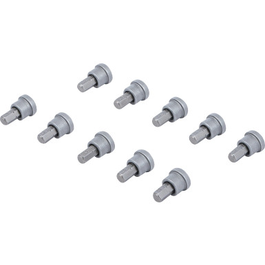 BGS Bit-Satz mit Tiefenstopp | für Gipskartonplatten | Antrieb Außensechskant 6,3 mm (1/4"""") | Kreuzschlitz PH2 | 10-tlg | 50408