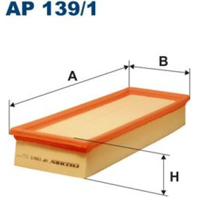 FILTRON Luftfilter AP139/1 FILTRON Luftfilter AP139/1