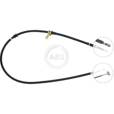 A.B.S. Handbremsseil Seilzug Festellbremse K15857 A.B.S. Handbremsseil Seilzug Festellbremse K15857