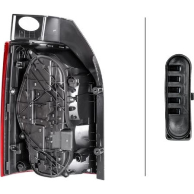 HECKLEUCHTE R 12 V HELLA | VW TRANSPORTER T6 15 | 2SK 012 336-061 HECKLEUCHTE R 12 V HELLA | VW TRANSPORTER T6 15 | 2SK 012 336-061