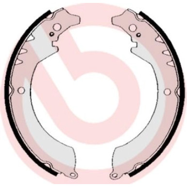 Bremsbackensatz HA DAIHATSU Rocky 84-98 ESSENTIAL LINE S 16 501