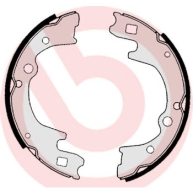 Bremsbackensatz HA HYUNDAI H100 04 ESSENTIAL LINE S 30 515