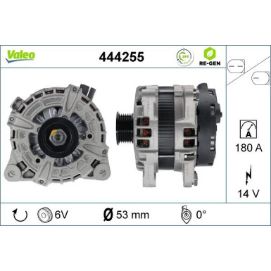 VALEO Generator 444255 VALEO RE-GEN AT