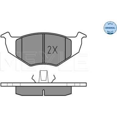 Bremsbelagsatz Vw P.Polo/Lupo | 025 218 6615