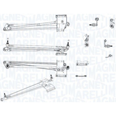 085570168010 Wischergestänge