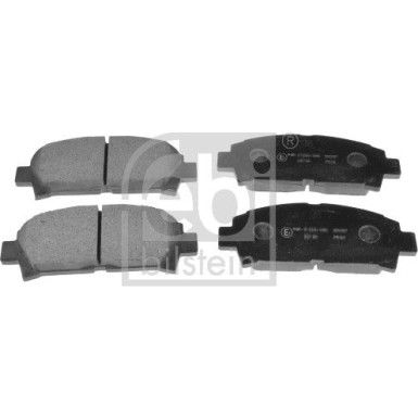 FEBI BILSTEIN Bremsbelagsatz, Scheibenbremse | 116362