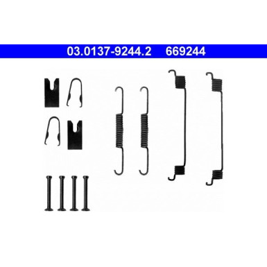 03.0137-9244.2 Zubehörsatz, Bremsbacken 03.0137-9244.2 Zubehörsatz, Bremsbacken