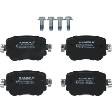 KAMOKA Bremsbelagsatz, Scheibenbremse JQ101375