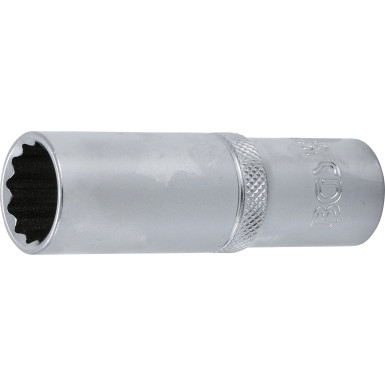 BGS Steckschlüssel-Einsatz Zwölfkant, tief | Antrieb Innenvierkant 12,5 mm (1/2"""") | SW 17 mm | 10684
