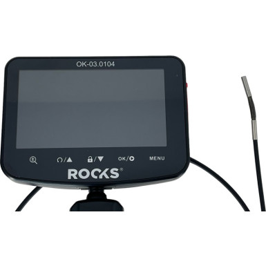 ROOKS Inspektionskamera 3,9 mm x 1 m, 5000 mAh Akku