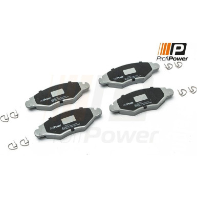 PROFIPOWER Bremsbelagsatz, Scheibenbremse | 1B1017